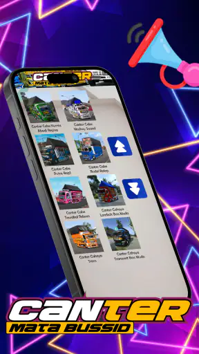 Truck Canter Mata Bussid screenshot