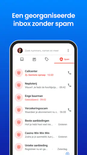 Truecaller SMS & opkald bloker screenshot