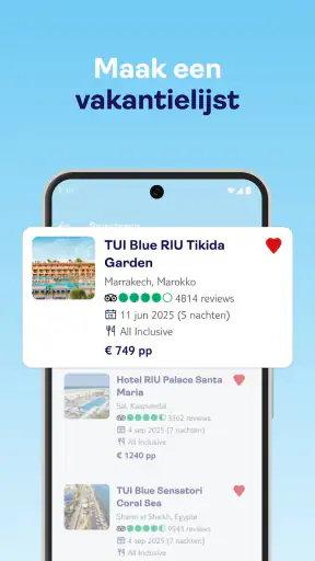 TUI Vakantie, Hotel & Reisapp screenshot