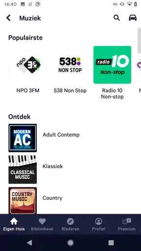 TuneIn Radio Pro - Live Radio screenshot