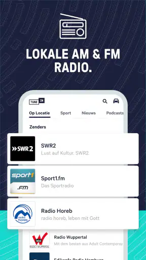 TuneIn Radio: Sport & FM radio screenshot