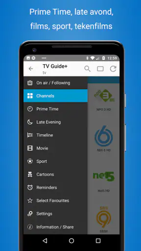 TV gids Nederland - Cisana TV+ screenshot