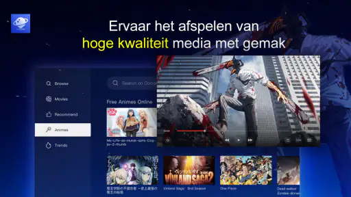 TV-webbrowser - BrowseHere screenshot