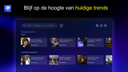 TV-webbrowser - BrowseHere screenshot
