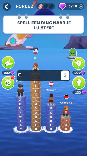Typen of Dood: Woordspellen screenshot