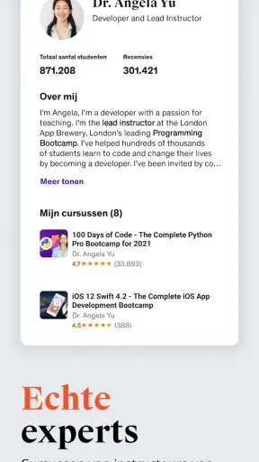 Udemy - Online cursussen screenshot