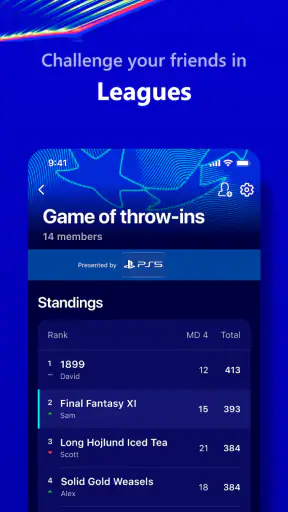 UEFA Gaming: Fantasy Football screenshot