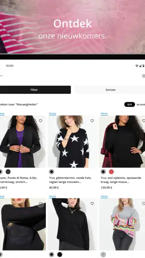 Ulla Popken: Mode grote maten screenshot