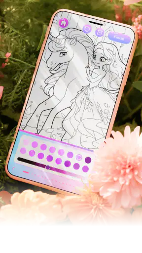 Unicorn Coloring Wonderland screenshot