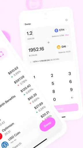 Uniswap: Crypto & NFT Wallet screenshot