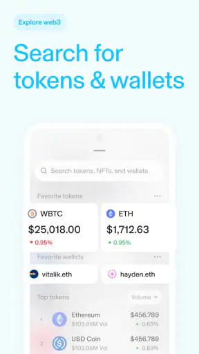 Uniswap: Crypto & NFT Wallet screenshot