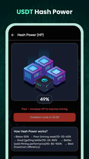 USDT Mining, Crypto USDT Miner screenshot