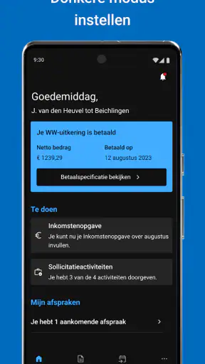 UWV screenshot