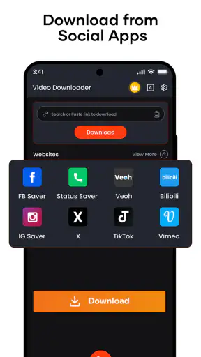 V Downloader – Download Videos screenshot