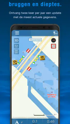 Vaarkaart Nederland screenshot