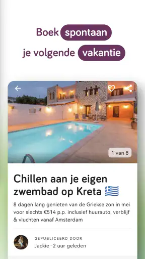 VakantiePiraten: Budget Reizen screenshot