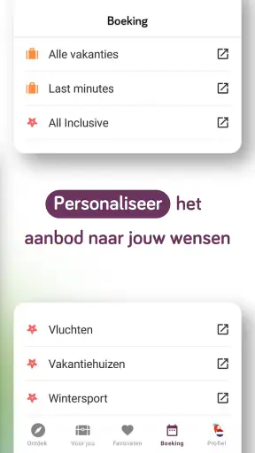 VakantiePiraten: Budget Reizen screenshot