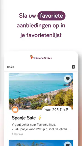 VakantiePiraten: Budget Reizen screenshot
