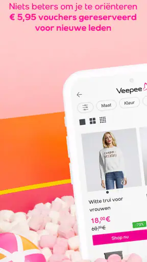 Veepee - outlet shopping screenshot