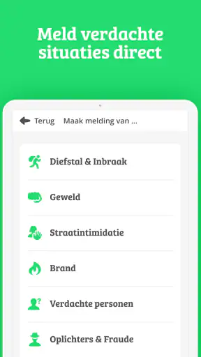Veiligebuurt, nieuws&preventie screenshot