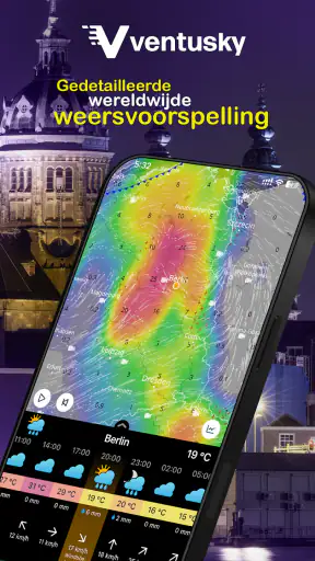 Ventusky: Weer & Buienradar screenshot