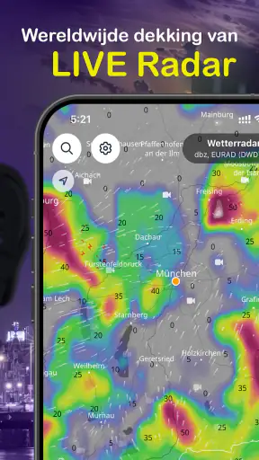 Ventusky: Weer & Buienradar screenshot