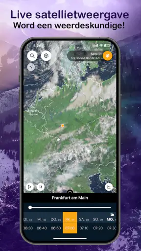 Ventusky: Weer & Buienradar screenshot