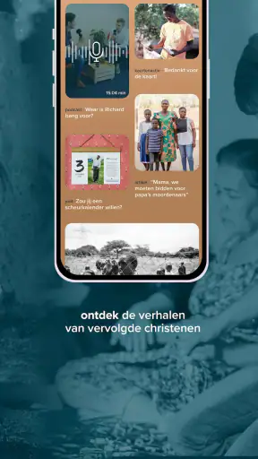 Verbonden in vervolging screenshot