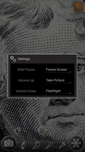 Vergrootglas & Microscoop + screenshot
