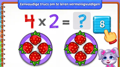Vermenigvuldigen voor kinderen screenshot