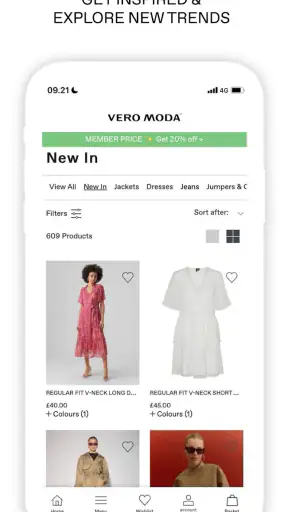 VERO MODA screenshot