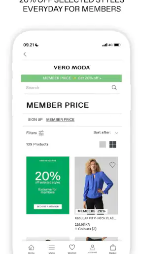 VERO MODA screenshot