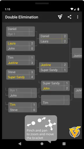 versus tournament screenshot