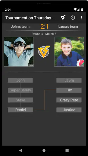 versus tournament screenshot