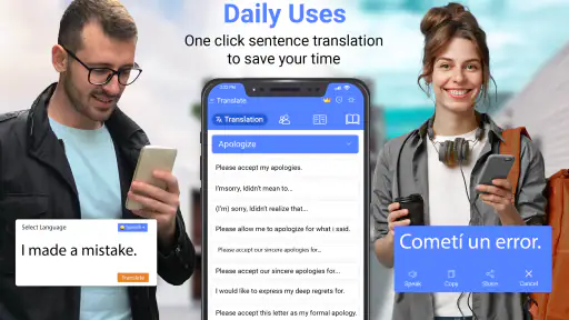 Vertaal-app voor alle talen screenshot