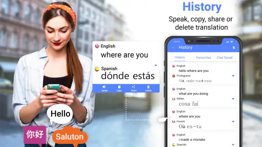 Vertaal-app voor alle talen screenshot