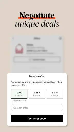 Vestiaire Collective screenshot