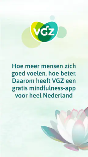 VGZ Mindfulness Coach screenshot