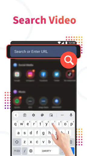 Video downloader, save video screenshot