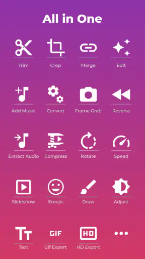 Video Editor & Maker AndroVid screenshot