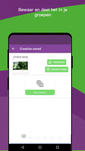 Video naar sticker screenshot