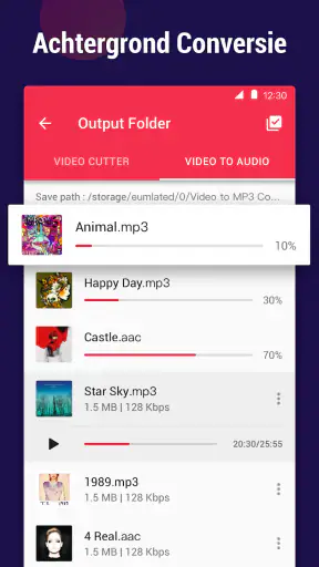 Video to MP3 - Video to Audio screenshot