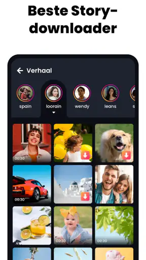 Videodownloader en -speler screenshot