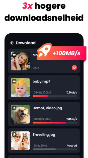 Videodownloader en -speler screenshot