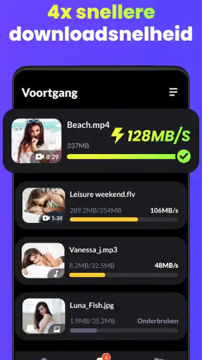 Videodownloader: HD, Eenvoudig screenshot