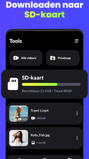 Videodownloader: HD, Eenvoudig screenshot