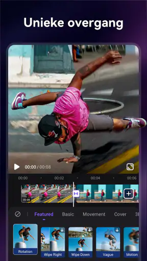 Videomaker met muziek, Foto screenshot
