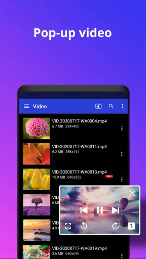 videospeler alle formaat screenshot