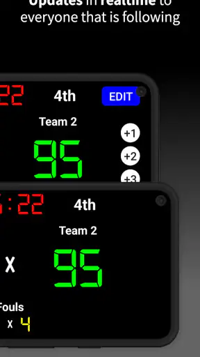 Virtual Scoreboard: Keep score screenshot