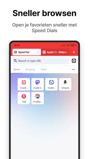 Vivaldi Browser - Snel, Veilig screenshot